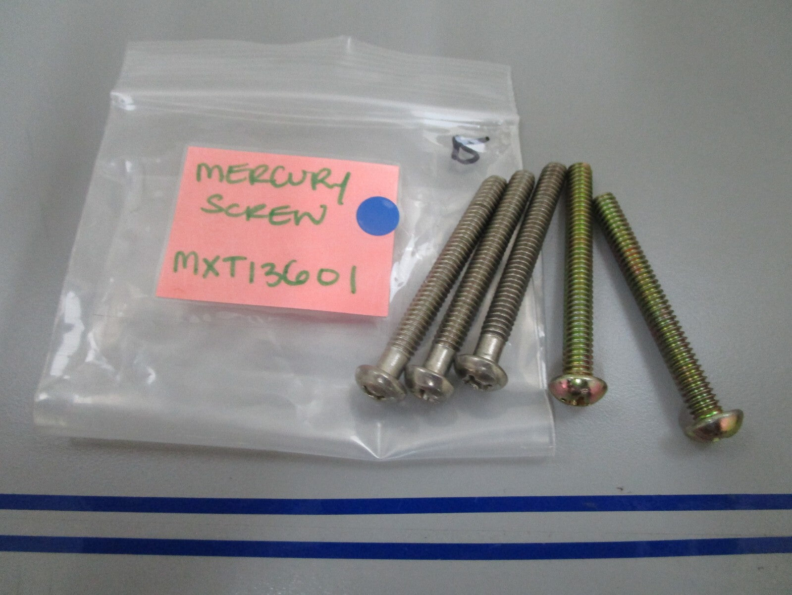 *NEW OEM* (LOT OF 5) 0810 Mercury MotorGuide Screw MXT13601