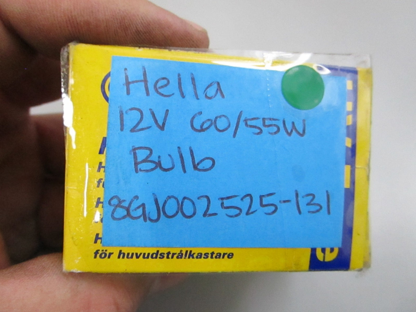 NEW 8GJ002525-131 Hella 12V 60/55W Bulb 0810