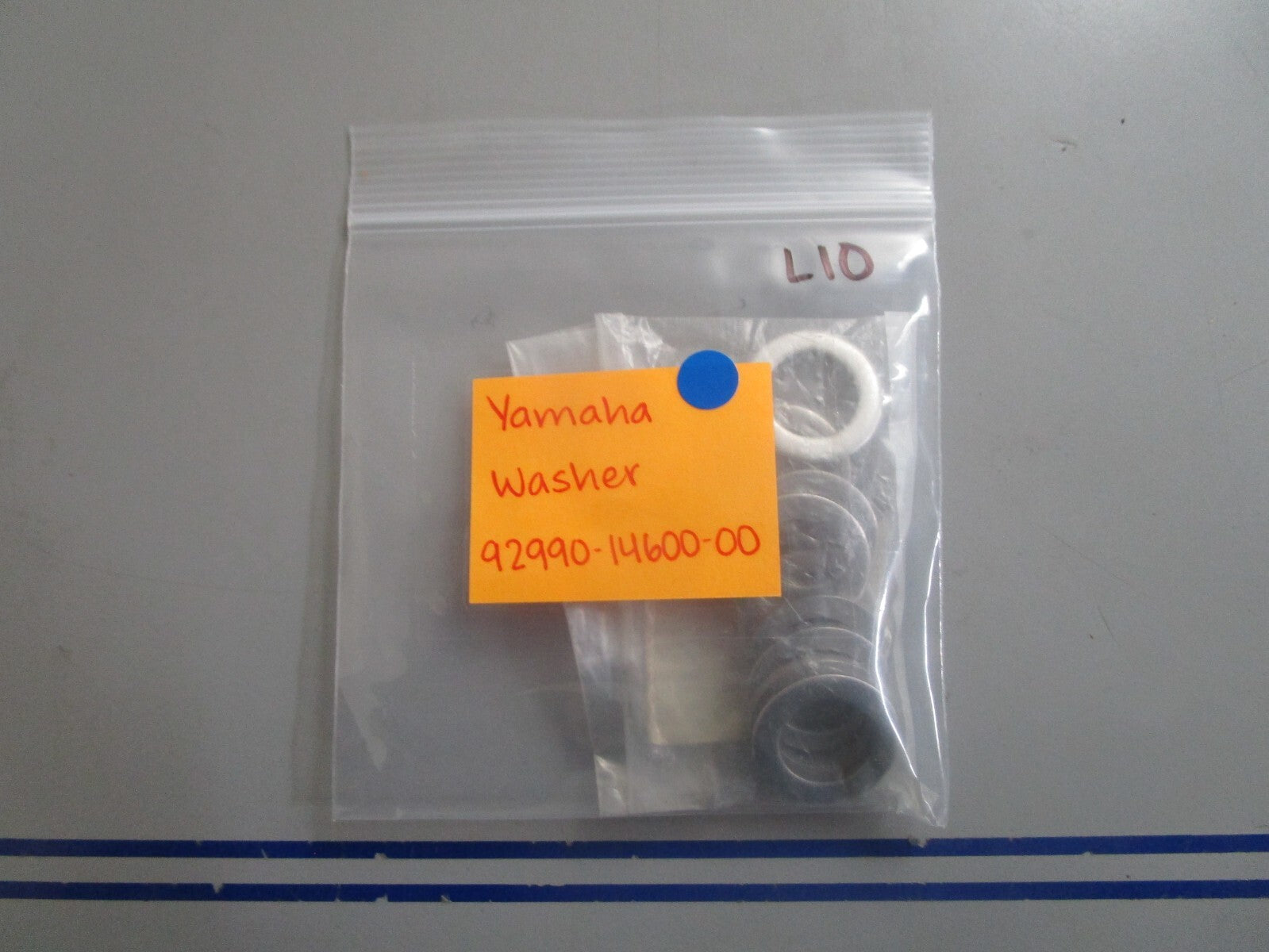 *NEW OEM* (LOT OF 10) 0810 Yamaha Washer 92990-14600-00