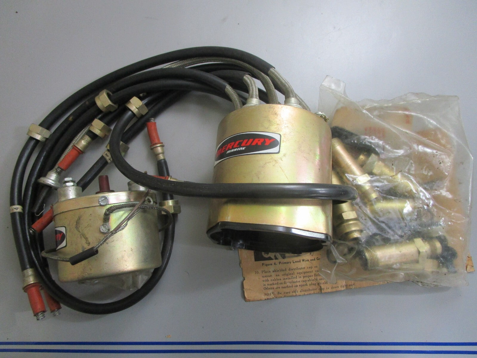 *NEW OEM* 0820 Mercury Quicksilver Ignition Shielding Kit 38804A6