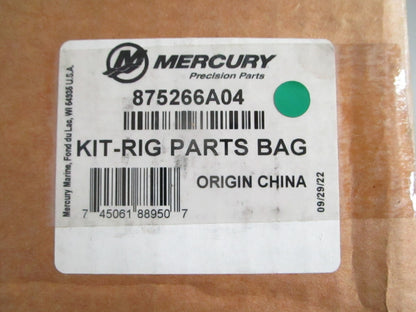NEW OEM 875266A04 Mercury Quicksilver Rigging Kit 0820
