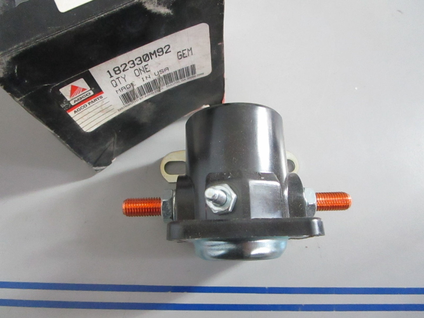 NEW OEM 182330M92 AGCO Solenoid 0820