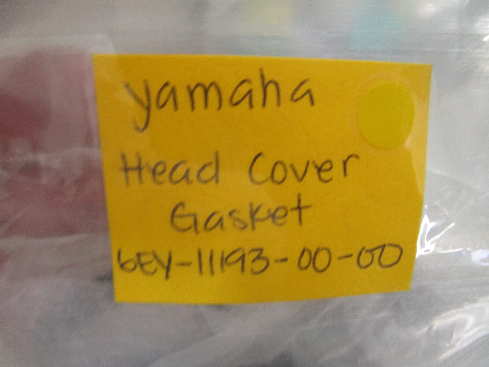 *NEW OEM* 0750 Yamaha HEAD COVER GASKET 6EY-11193-00-00