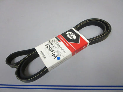 NEW K060916A Gates Micro-V 13/16" x 92 ⅛" Serpentine Belt 0720
