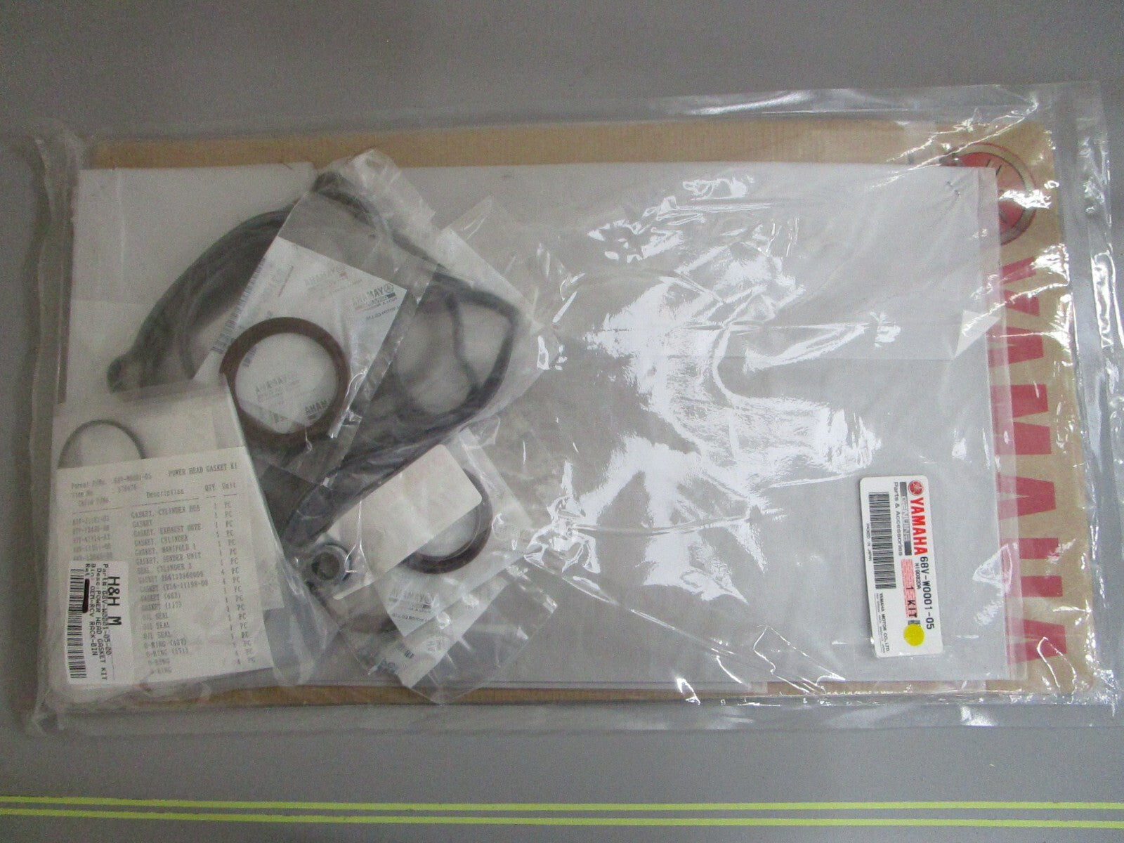 *NEW OEM* 0820 Yamaha Power Head Gasket Kit 68V-W0001-05-00