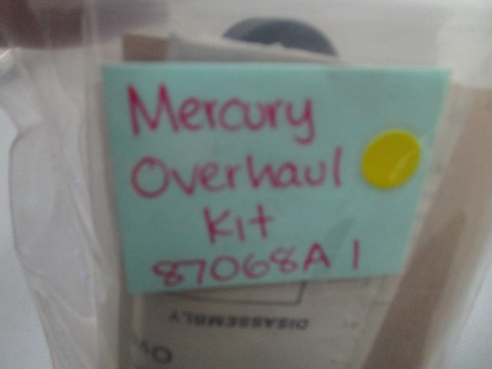 *NEW OEM* 0750 Mercury Quicksilver OVERHAUL KIT 87068A1