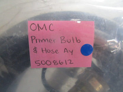 *NEW OEM* 0820 OMC Johnson Evinrude Primer Bulb & Hose Ay 5008612