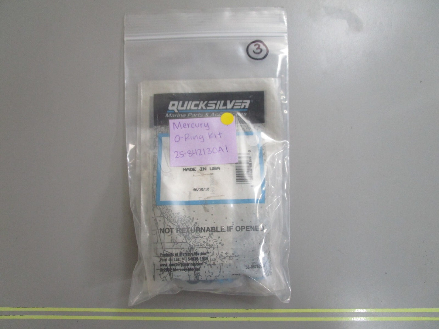 *NEW OEM* 0810 Mercury Quicksilver O-Ring Kit 25-842130A1
