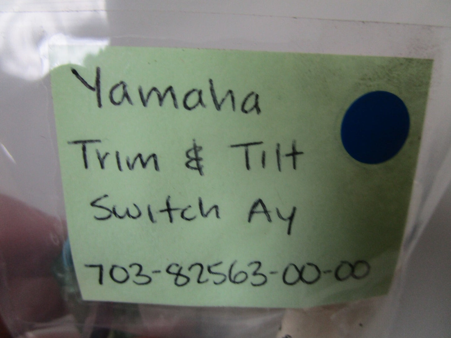 *NEW OEM* 0720 Yamaha Trim Tilt Switch Assembly 703-82563-00-00