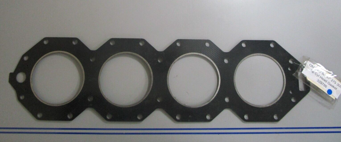 *NEW OEM* 0720 OMC Johnson Evinrude 85' 86' 87 275 300 hp Cyl Head Gasket 329786