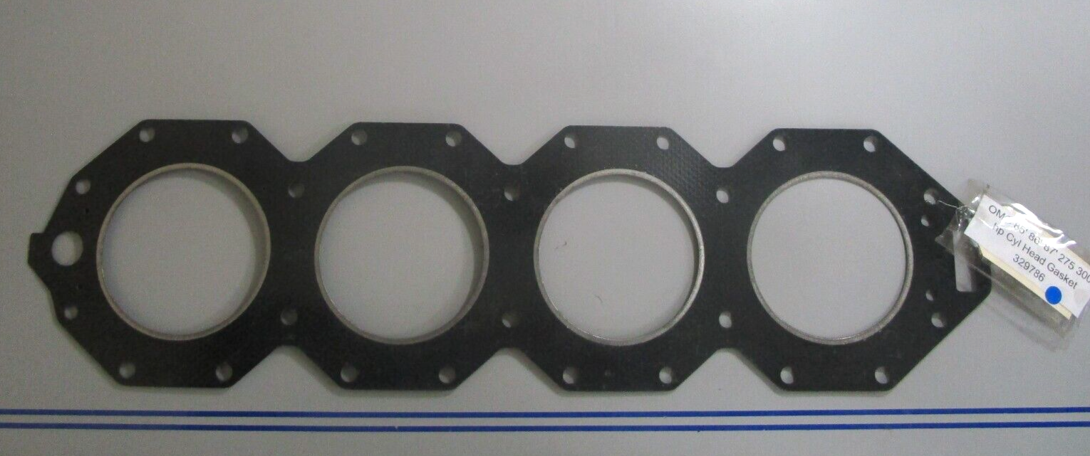 *NEW OEM* 0720 OMC Johnson Evinrude 85' 86' 87 275 300 hp Cyl Head Gasket 329786