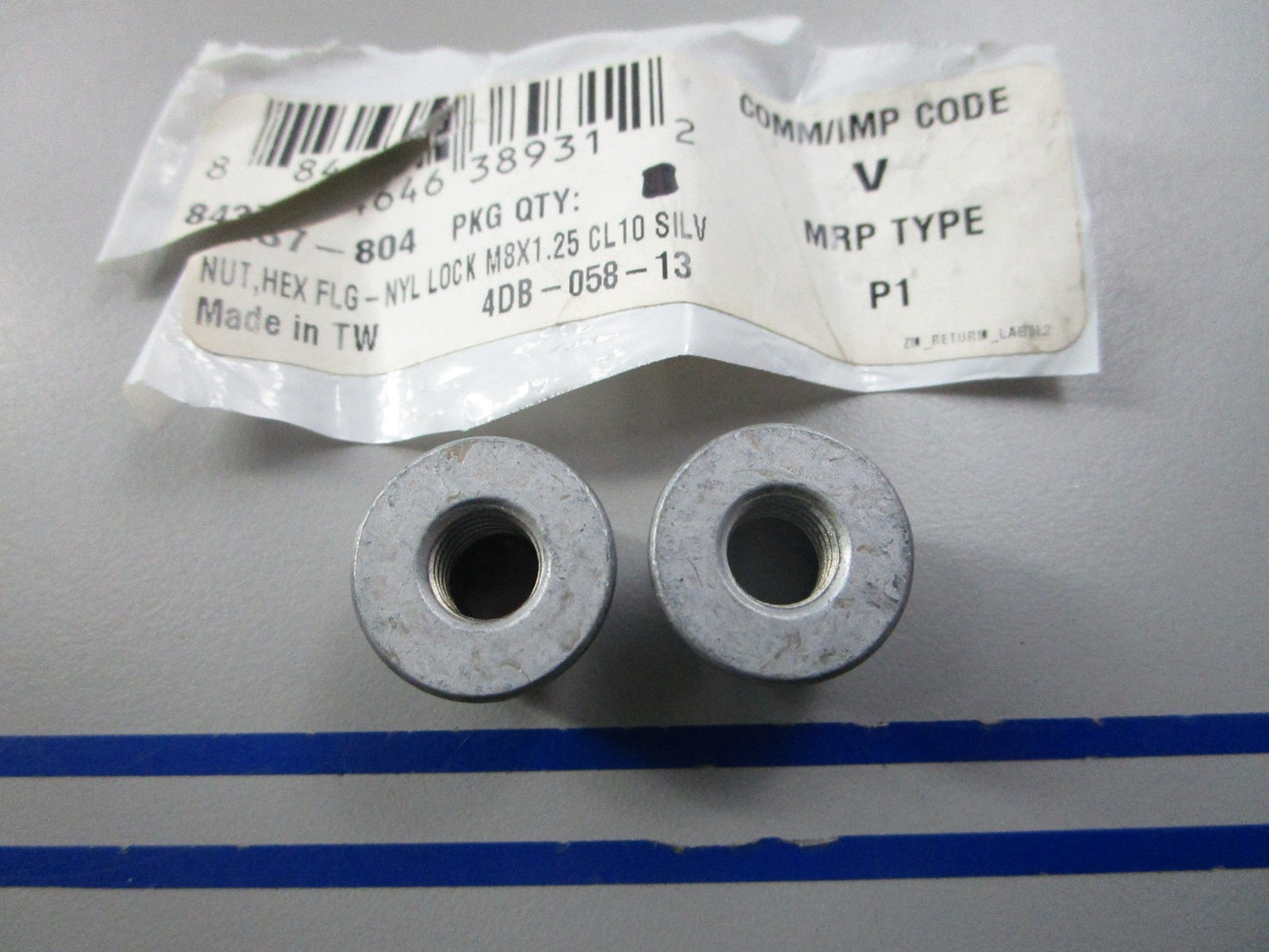 NEW OEM (LOT OF 2) 8437-804 Arctic Cat Flange Nut 0810