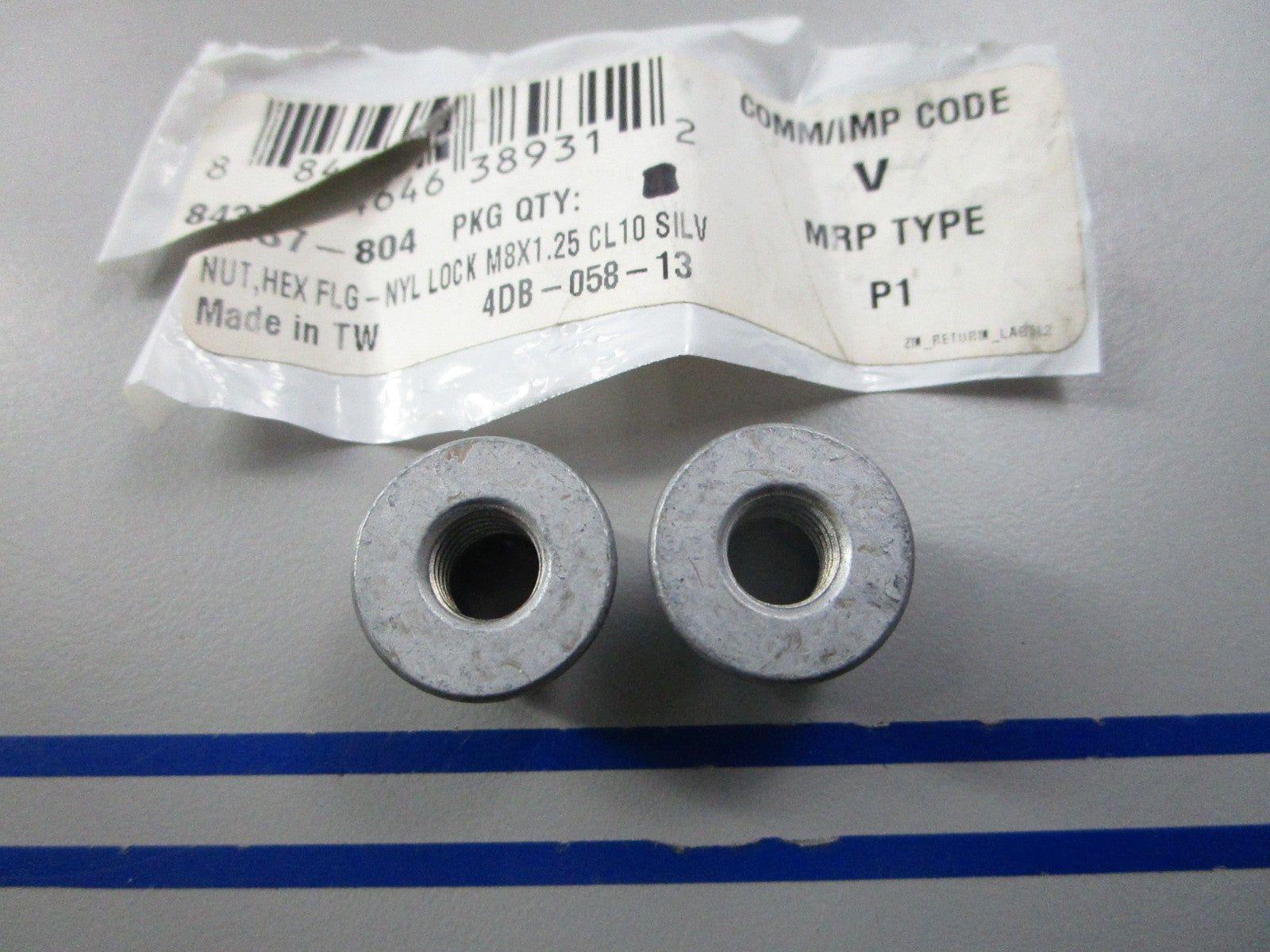 NEW OEM (LOT OF 2) 8437-804 Arctic Cat Flange Nut 0810