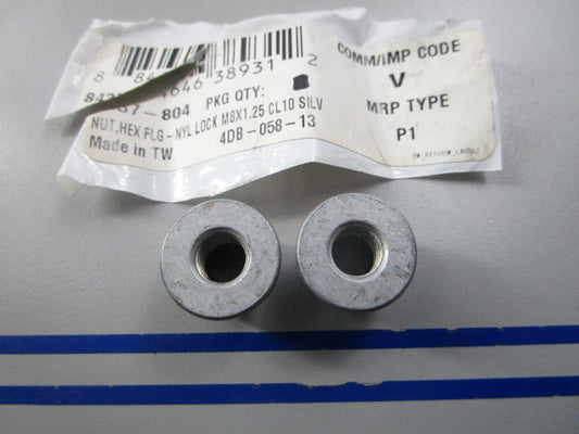NEW OEM (LOT OF 2) 8437-804 Arctic Cat Flange Nut 0810