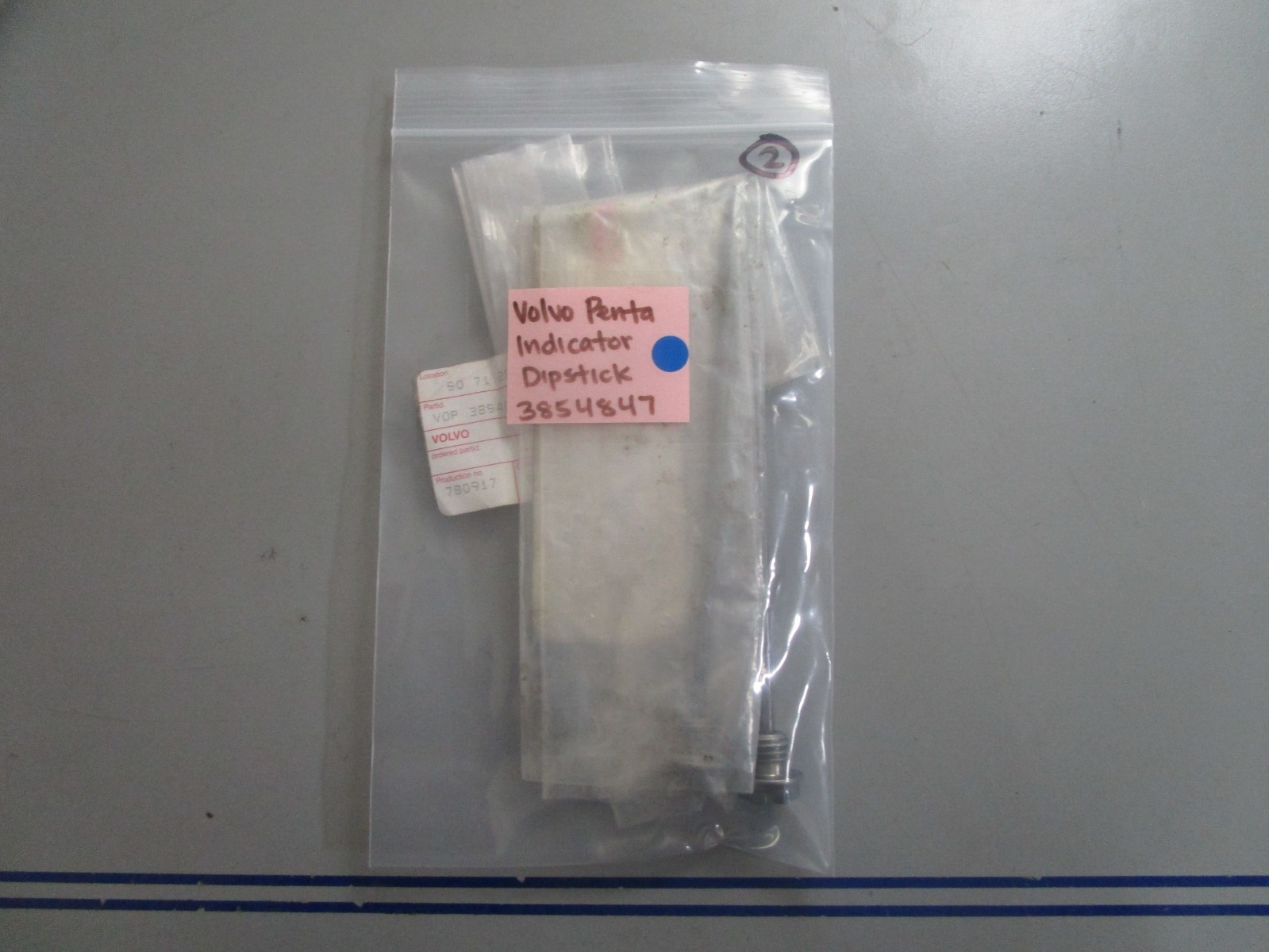 *NEW OEM* 0770 Volvo Penta Indicator Dipstick 3854847