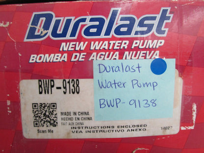 *NEW OEM* 0820 Duralast Water Pump BWP-9138
