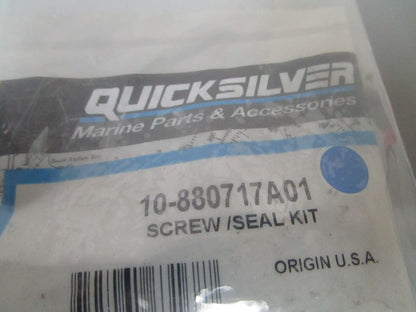 *NEW OEM* 0720 Mercury Quicksilver Screw & Seal Kit 10-880717A01
