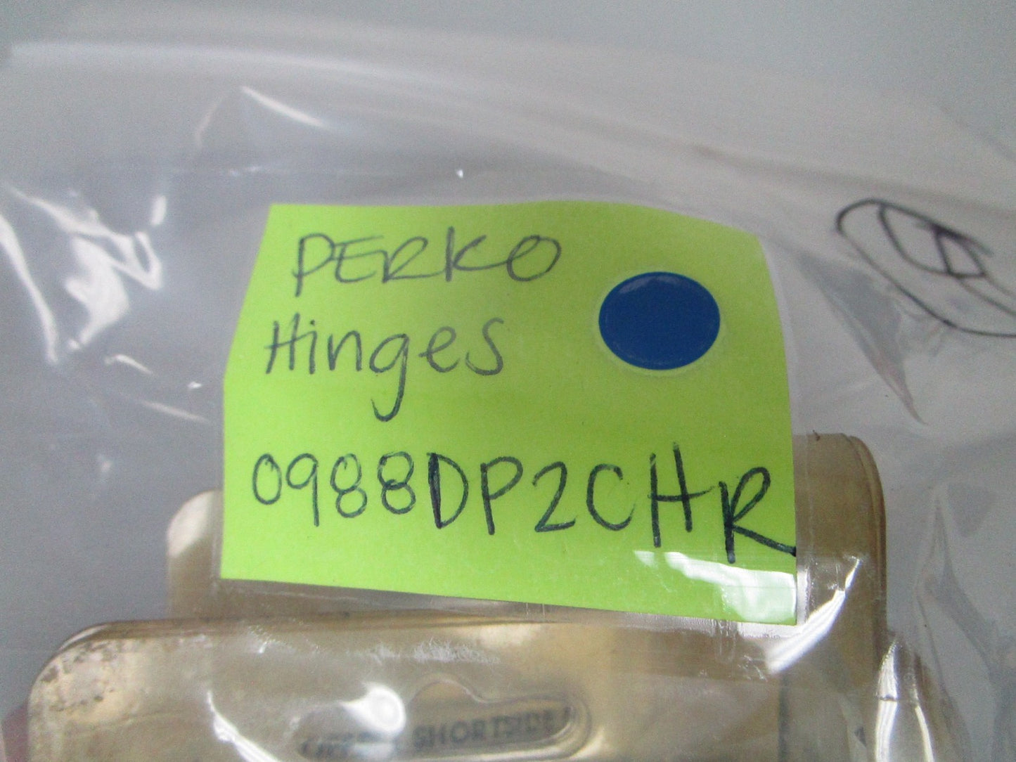NEW OEM 0988DP2CHR Perko Hinges Set 0720