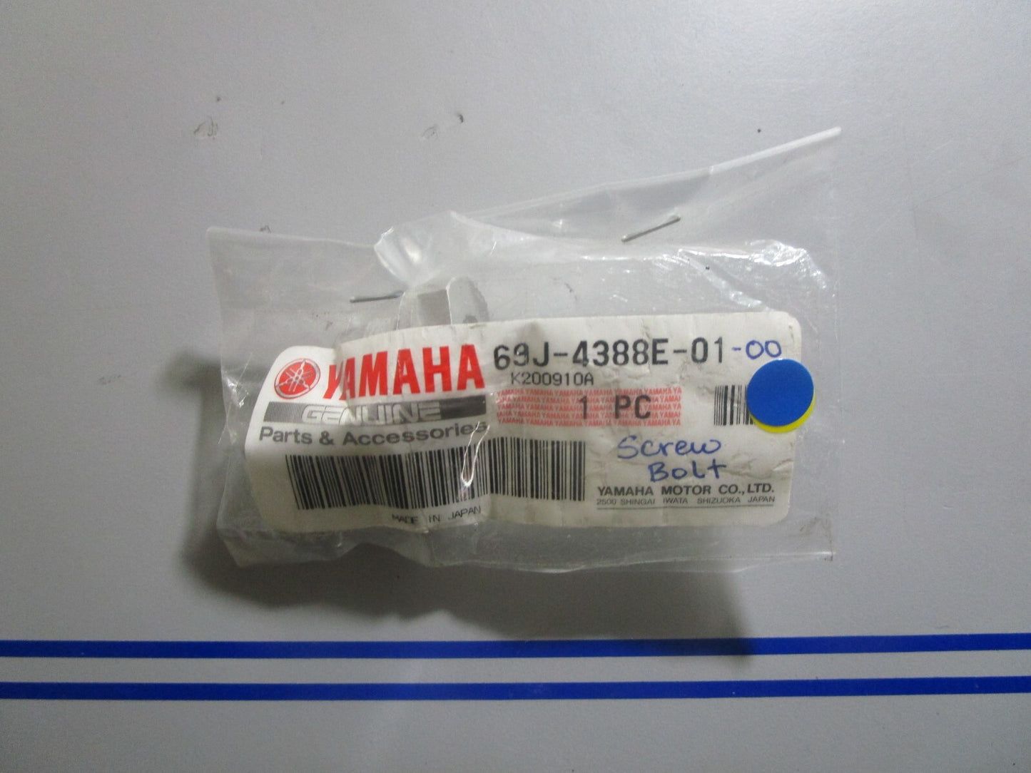 *NEW OEM* 0720 Yamaha Screw Bolt 69J-4388E-01-00