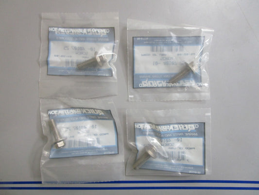 *NEW OEM* (LOT OF 4) 0810 Mercury Quicksilver Screw 10-4010725