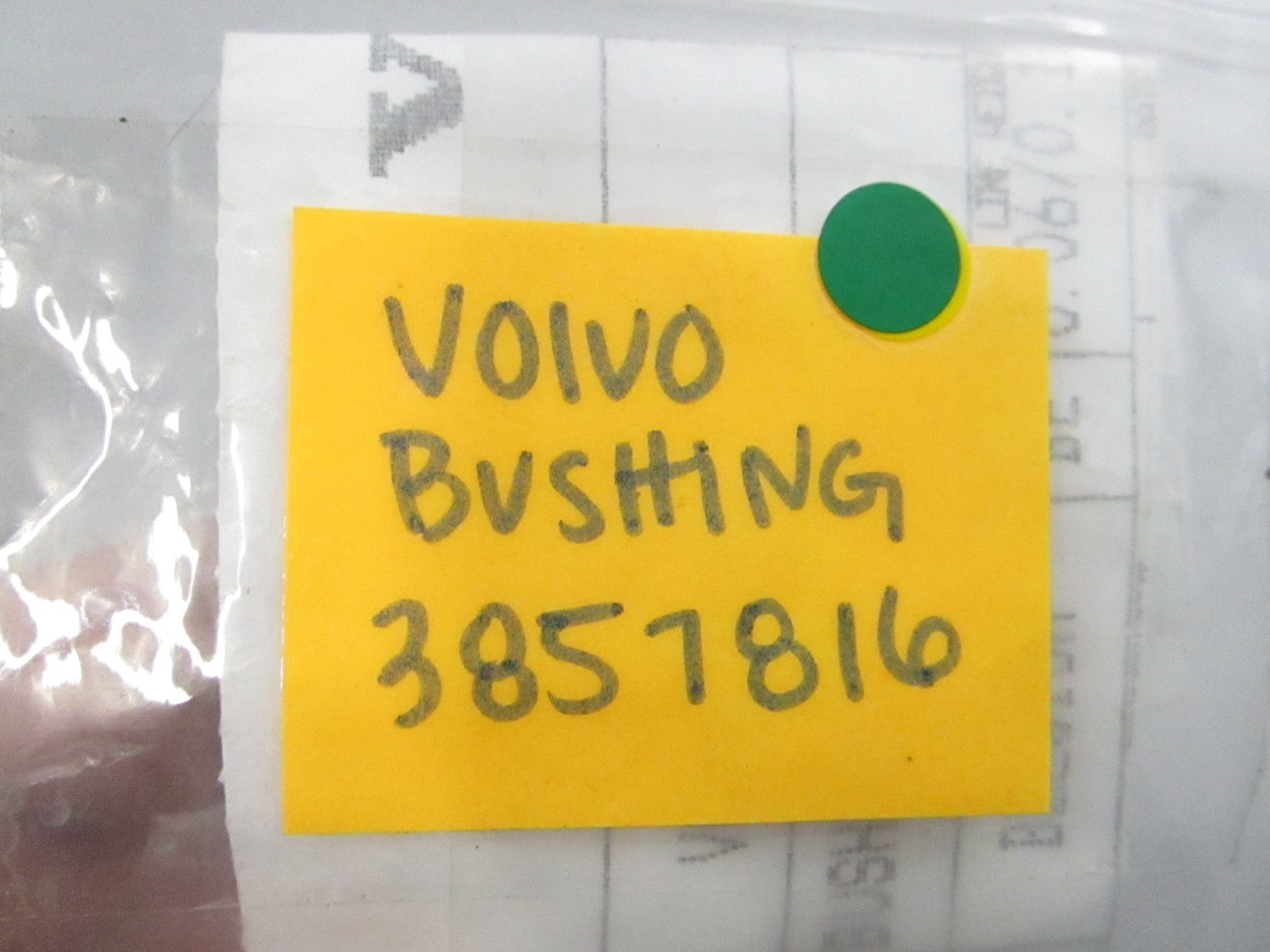 NEW OEM 3857816 Volvo Penta Bushing 0810