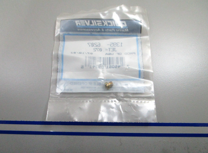 *NEW OEM* 0810 Mercury Quicksilver .072 Outboard Jet 1395-6207