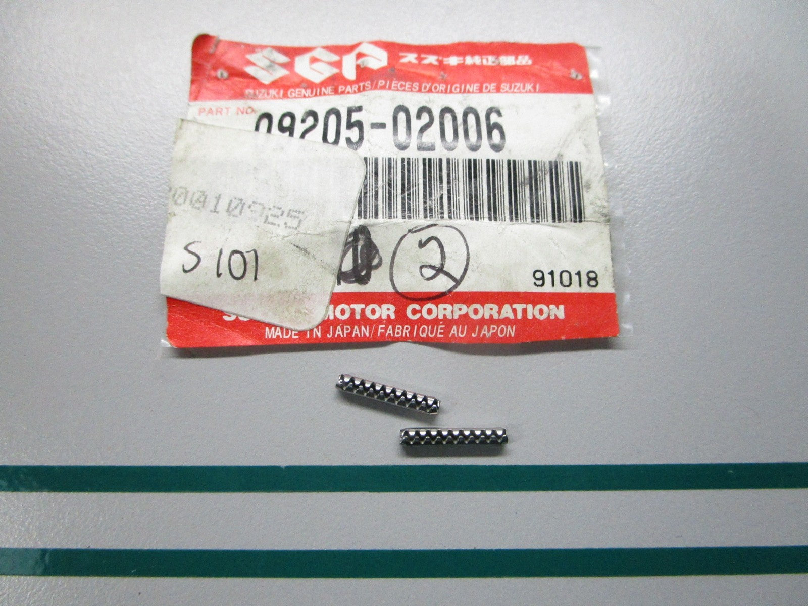 NEW OEM (LOT OF 2) 09205-02006 Suzuki Pin 0810