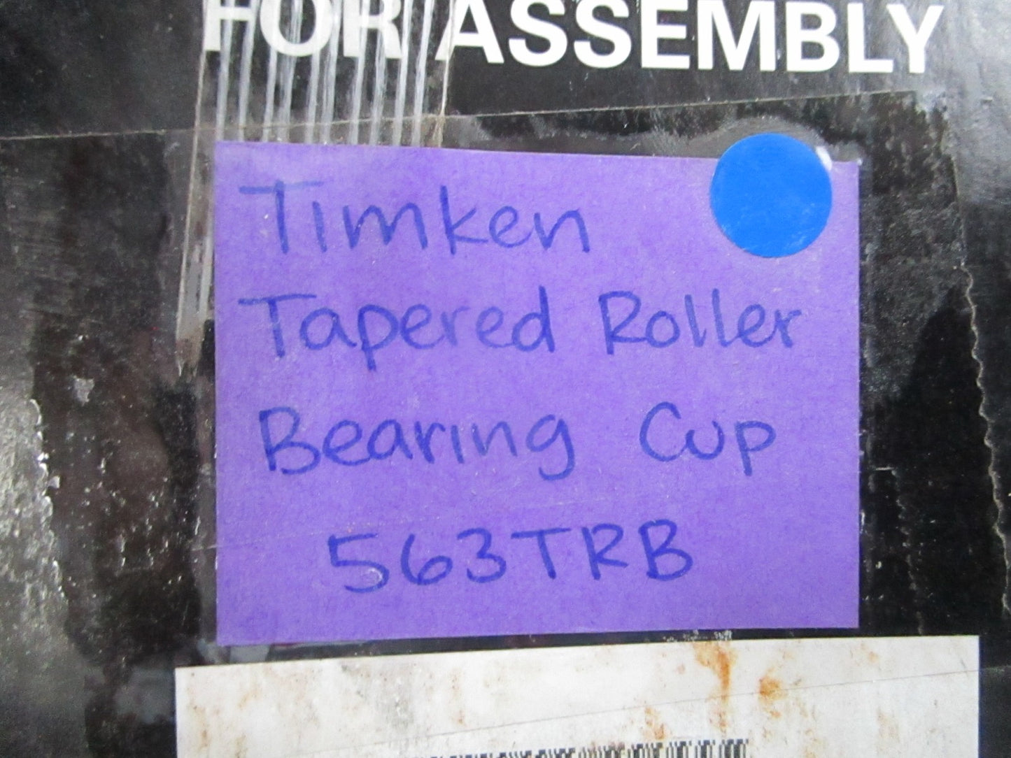 *NEW OEM* 0720 Timken Tapered Roller Bearing Cup 563TRB