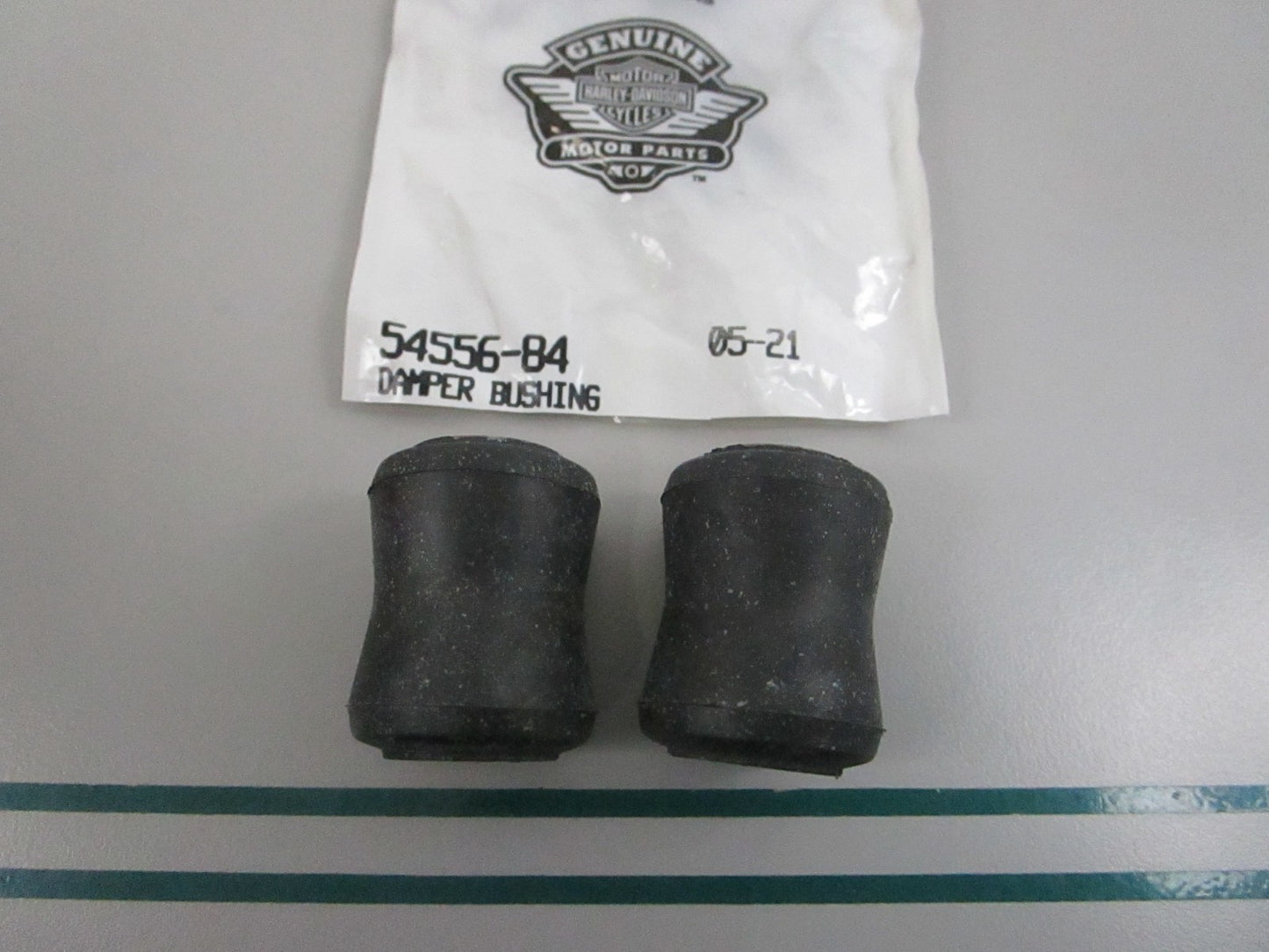 NEW OEM (LOT OF 2) 54556-84 Harley Davidson Damper Bushing 0810
