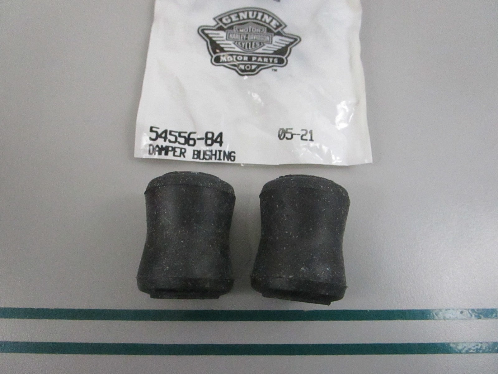 NEW OEM (LOT OF 2) 54556-84 Harley Davidson Damper Bushing 0810