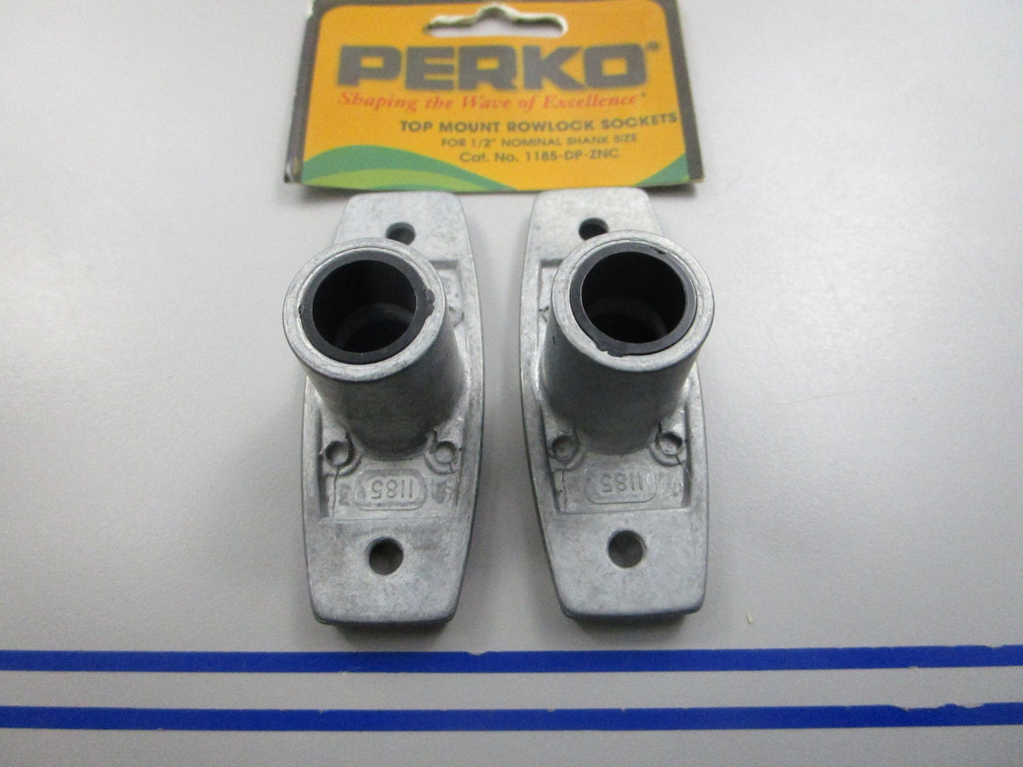 NEW 1185-DP-ZNC Perko Top Mount Rowlock Socket Set 0810