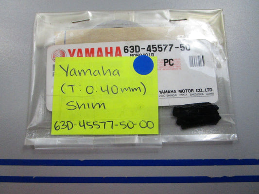 NEW OEM 63D-45577-50-00 Yamaha (T:0.40mm) Shim 0810
