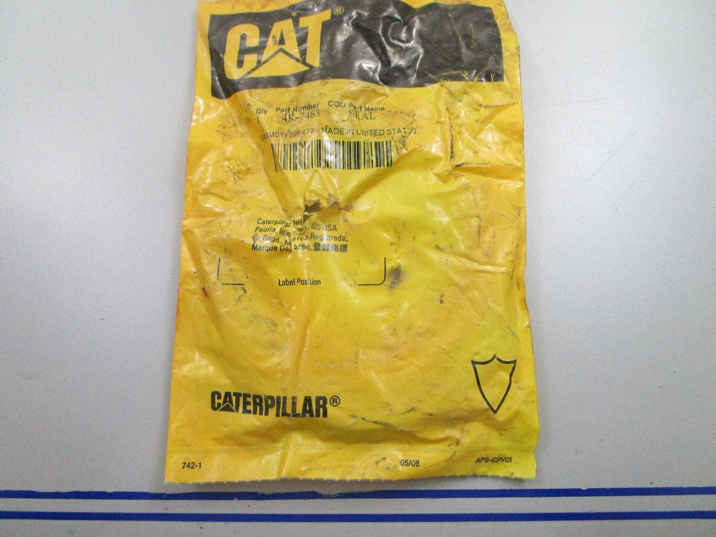 *NEW OEM* 0810 CAT Seal 4K-7463