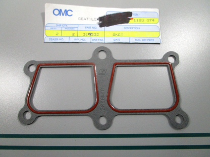 NEW OEM 319332 0319332 OMC Johnson Evinrude Gasket 0810