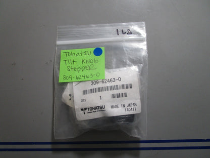 *NEW OEM* 0810 Tohatsu Tilt Knob Stopper 309-62463-0 309624630