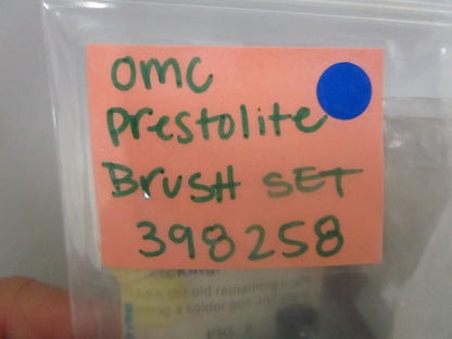 *NEW OEM* (LOT OF 2) 0810 OMC Prestolite Brush Set 398258 0398258