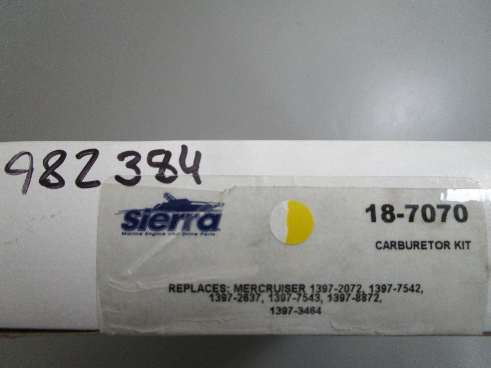 *NEW* 0810 Sierra Carburetor Kit 18-7070 Replaces: Mercruiser 1397-2072