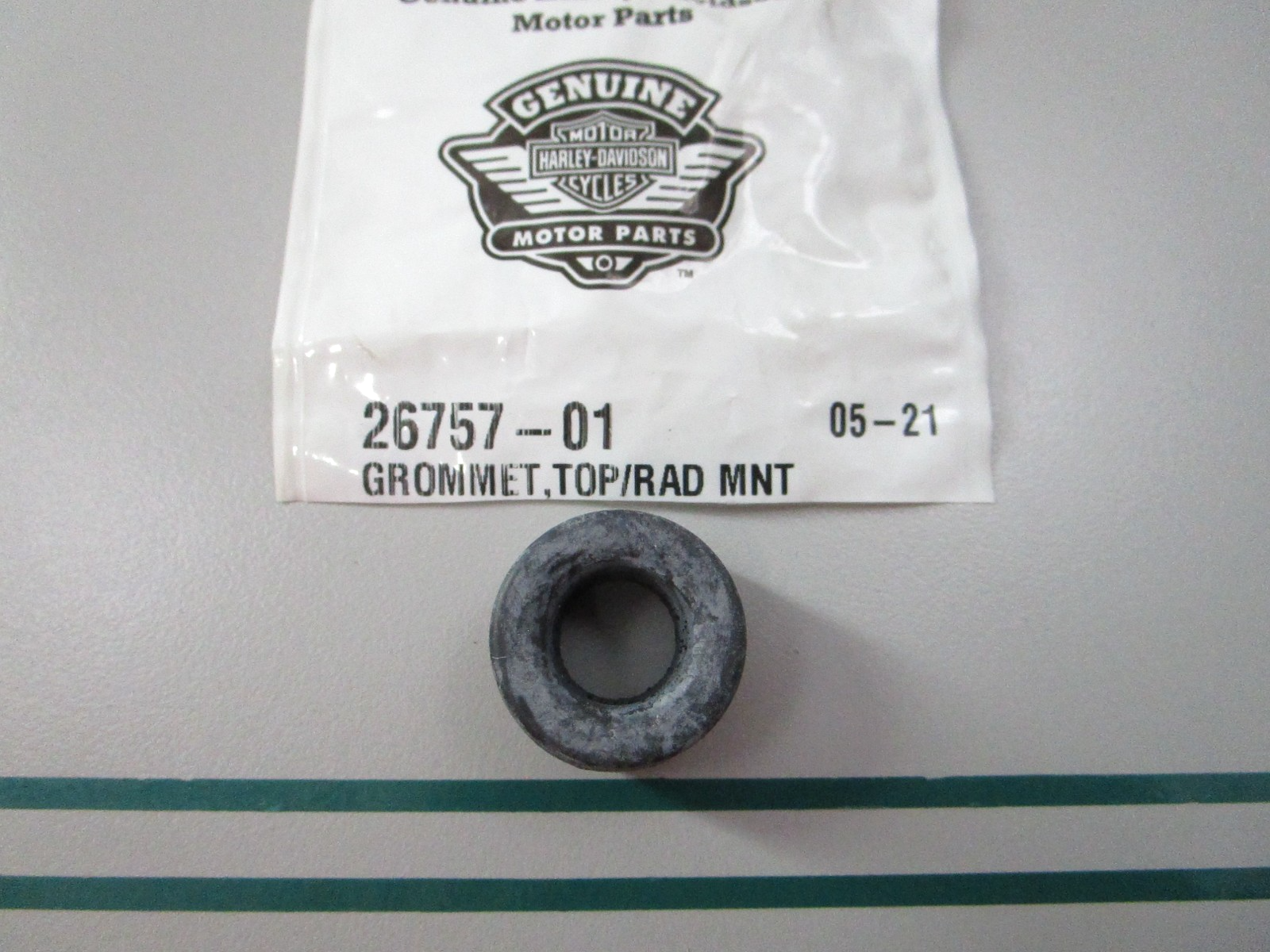 NEW OEM 26757-01 Harley Davidson Grommet 0810