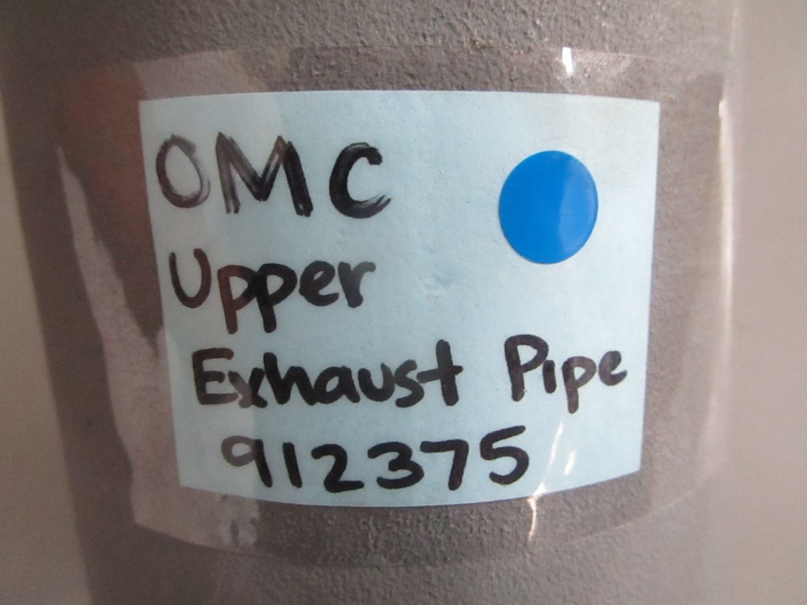 *NEW OEM* 0820 OMC Johnson Evinrude Upper Exhaust Pipe 912375 0912375