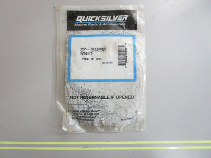 *NEW OEM* 0810 Mercury Quicksilver Gasket 27-91892