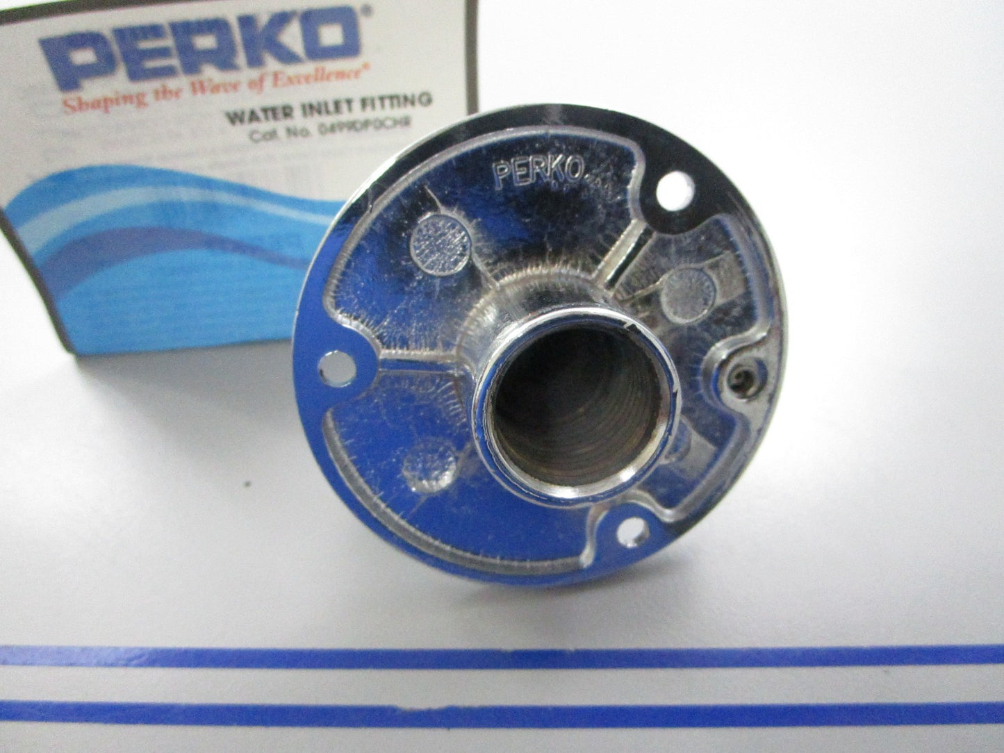 *NEW* 0810 Perko Water Inlet Fitting 0499DP0CHR