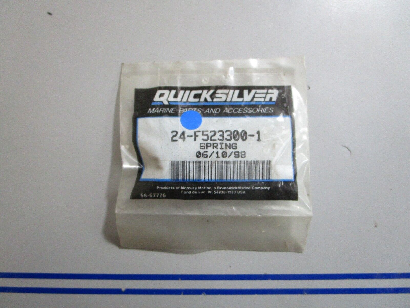 *NEW OEM* 0810 Mercury Quicksilver Spring 24-F523300-1