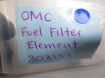 NEW OEM 303133 0303133 OMC Johnson Evinrude Fuel Filter Element 0810