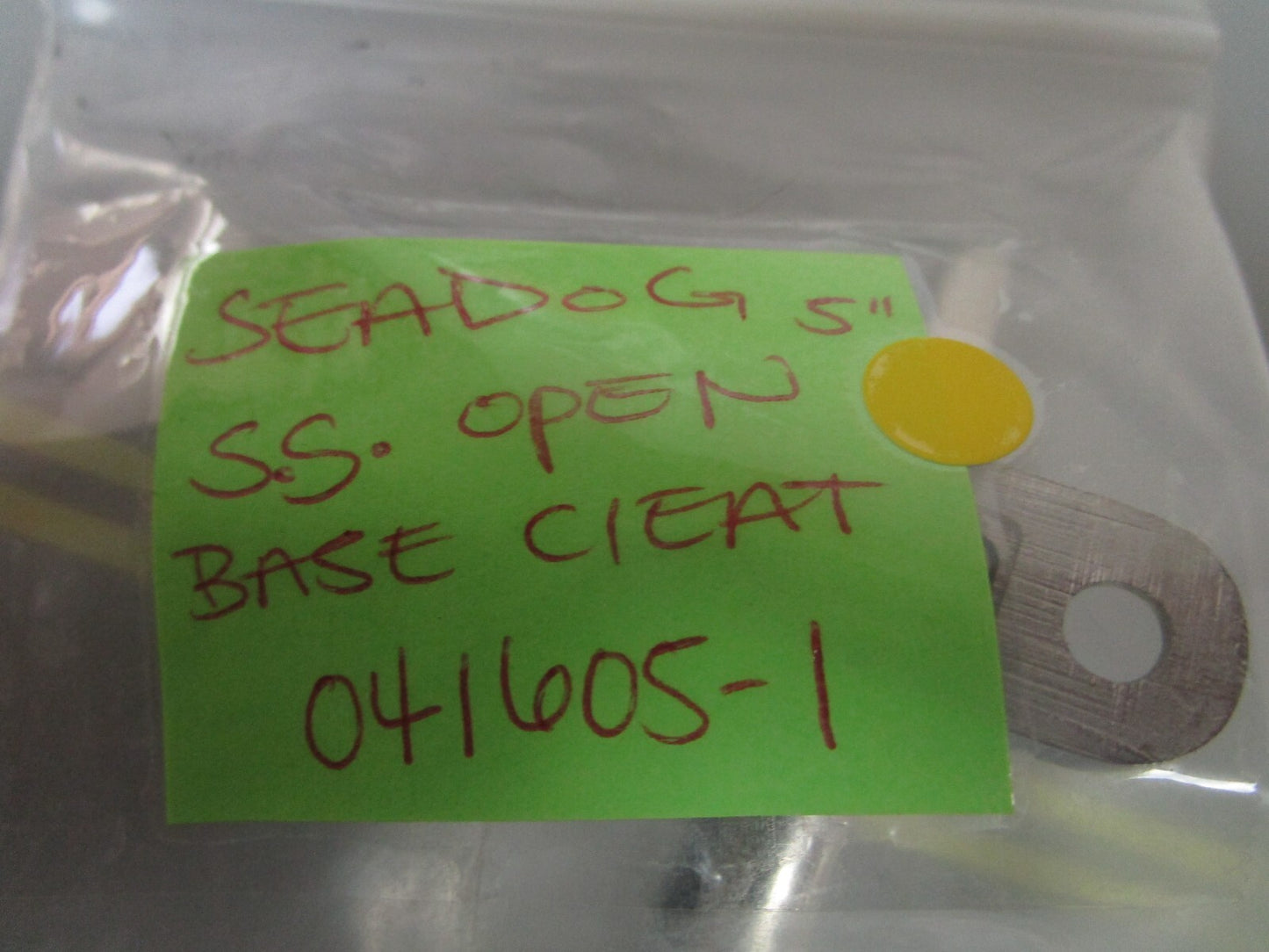 *NEW* 0810 SeaDog 5" Stainless Steel Open Base Cleat 041605-1