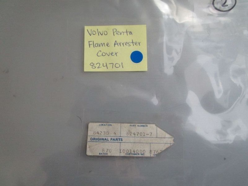 *NEW OEM* 0770 Volvo Penta Flame Arrester Cover 824701