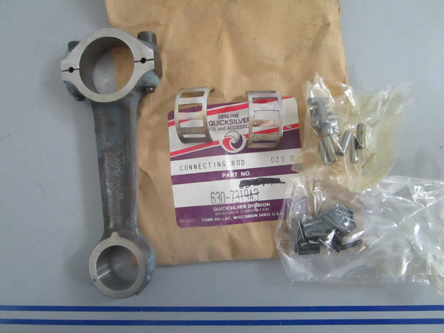 *NEW OEM* 0820 Mercury Quicksilver Connecting Rod Kit 630-7319A3