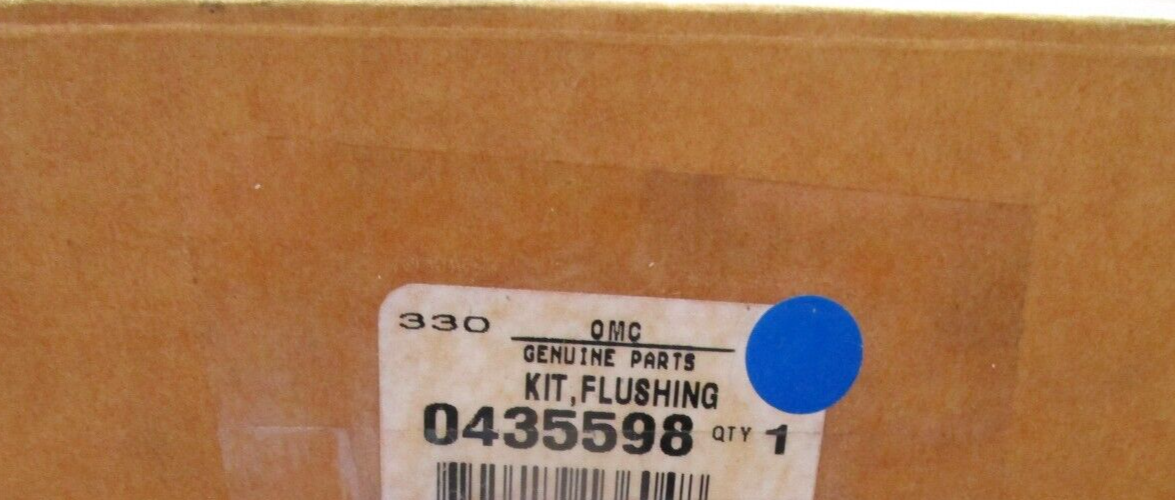 *NEW OEM* 0720 OMC Johnson Evinrude Flushing Kit 435598 0435598