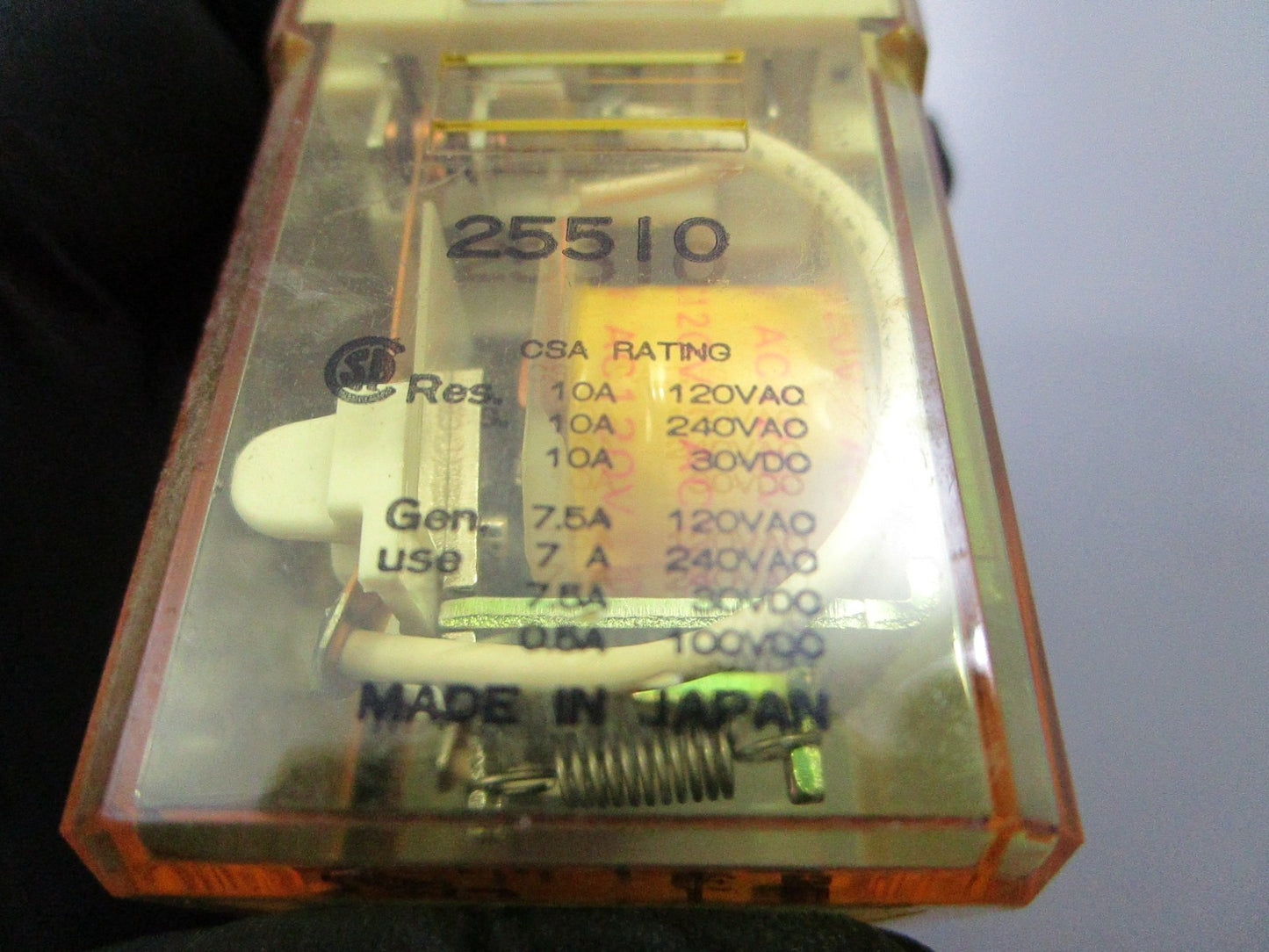 *NEW* 0810 IDEC 120V Power Relay RR2BA-U