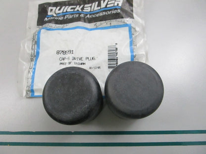 NEW OEM (LOT OF 2) 878991 Mercury Quicksilver Drive Plug Cap 0810