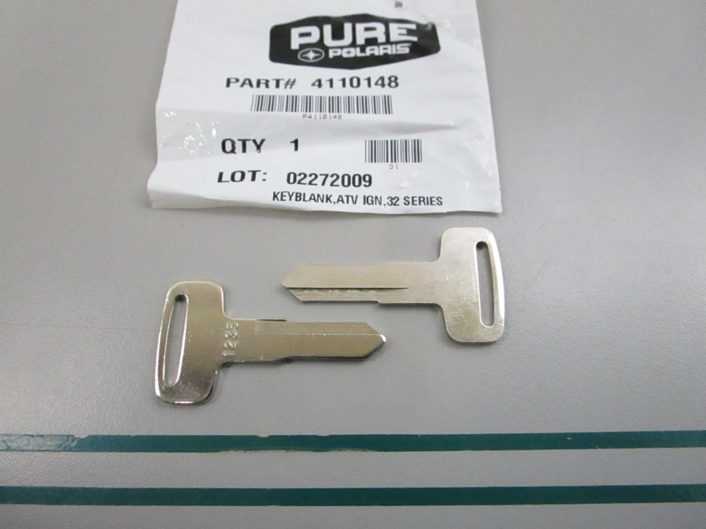 NEW OEM (LOT OF 2) 4110148 Polaris 32 Series Key  0810